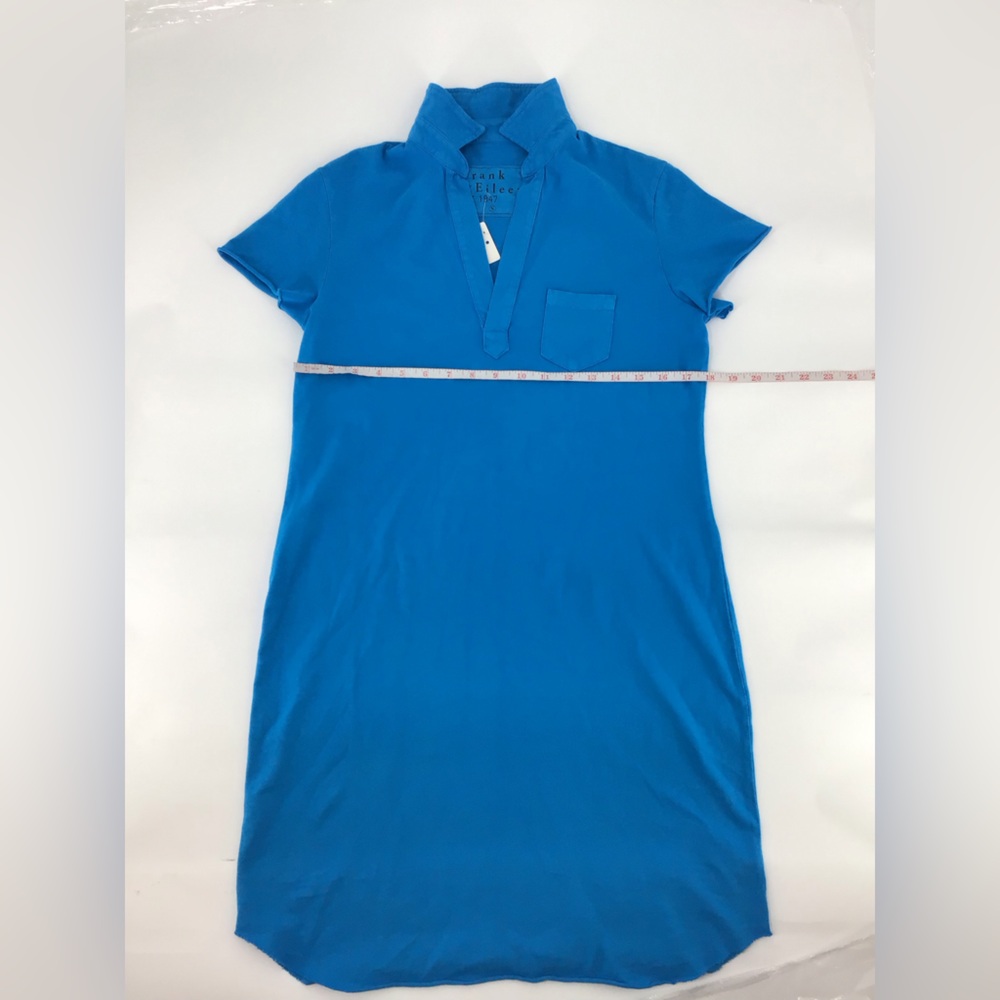Frank & Eileen Bright Blue Button-Up Shirt - Picture 5 of 6